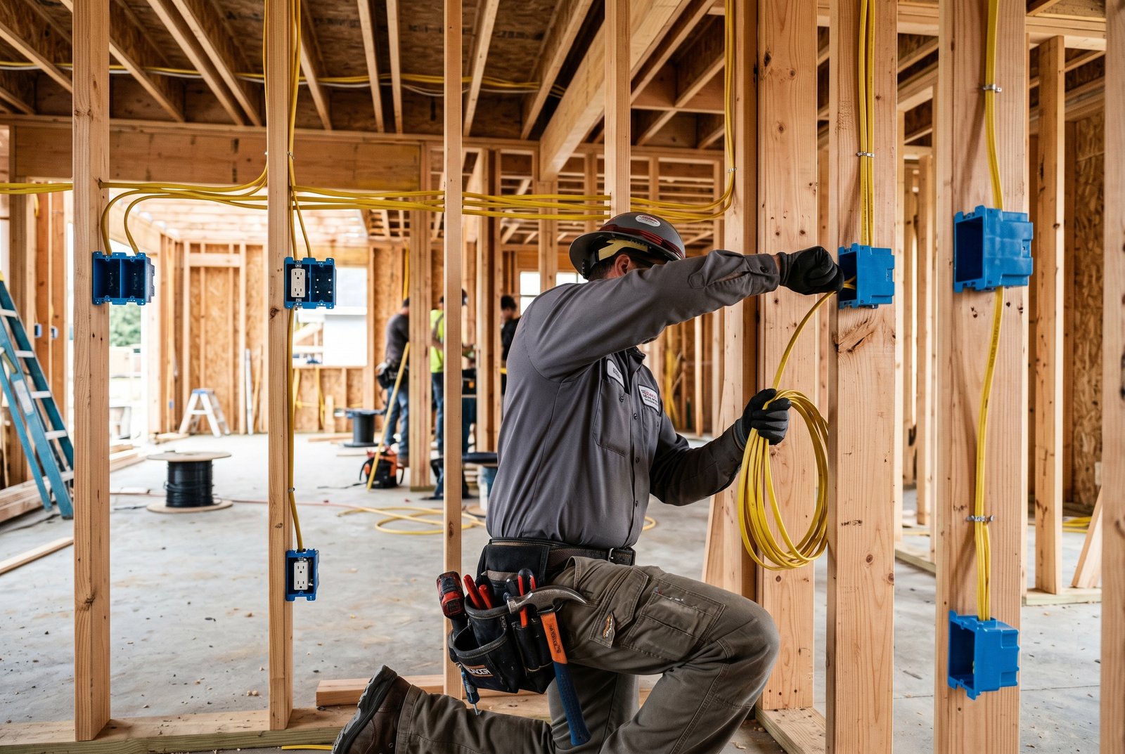 New construction electrician Morris County NJ — Protocol Services