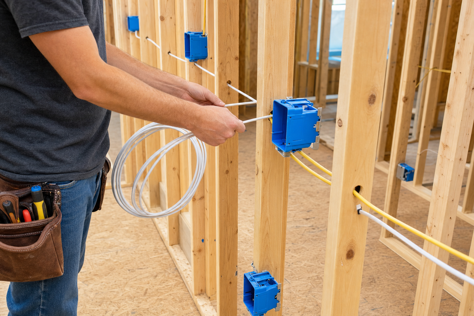 Tenant improvement electrician Morris County NJ — Protocol Services