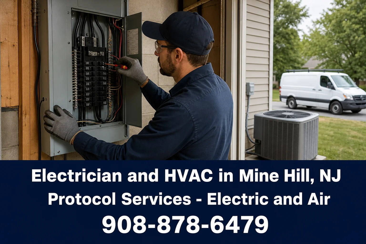 Electrician & HVAC Contractor in Mine Hill, NJ — Protocol Services - Electric & Air
