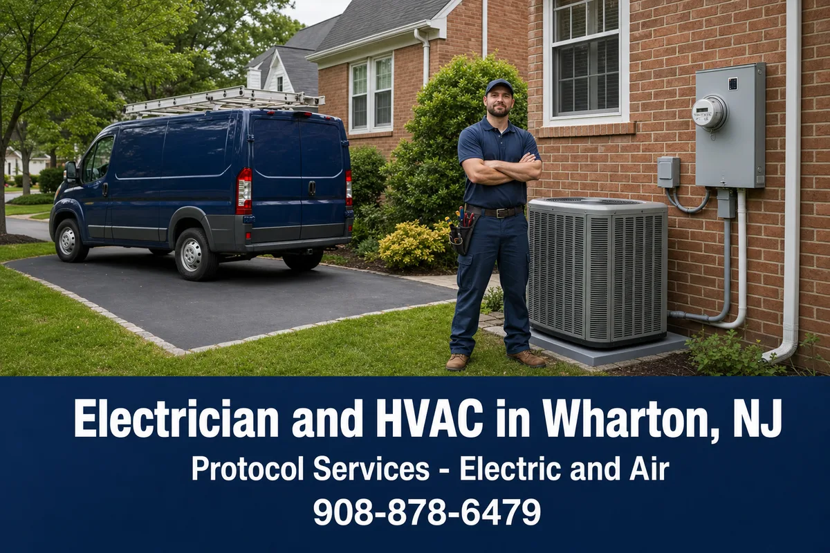 Electrician & HVAC Contractor in Wharton, NJ — Protocol Services - Electric & Air